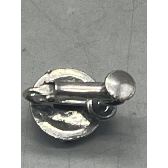 Mariana dangle drop earrings handmade crystal white silver tone floral READ NEW - Picture 4 of 5